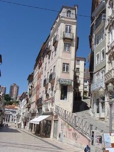 Street scene in Coimbra