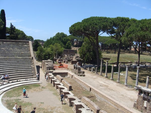 Ostia's theatre