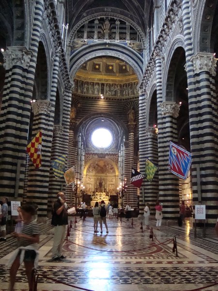 Inside Siena's Duomo