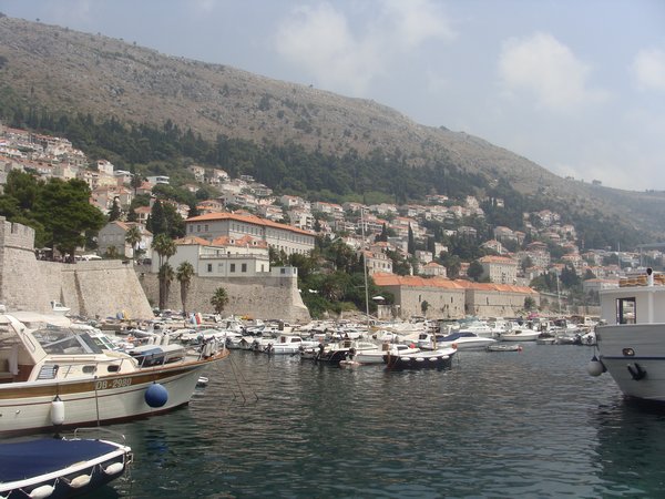 The harbour, Dubrovnik