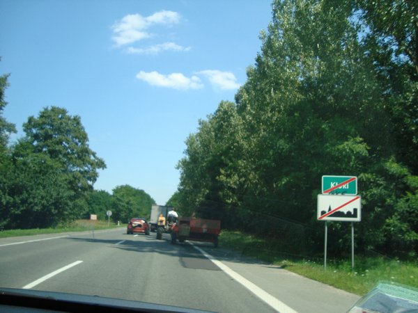 Polish traffic problems