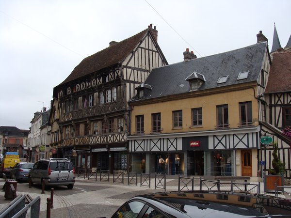 Old buildings in Gaillon