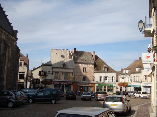 Town square, Illiers-Combray