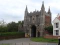 Medieval abbey gatehouse