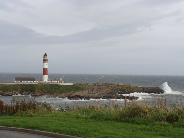 Lighthouse near Boddam
