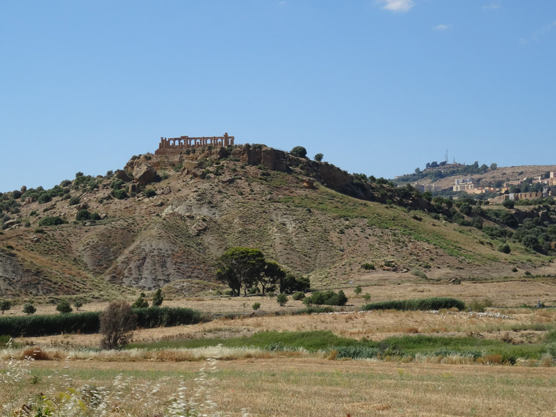 Approaching Agrigento 
