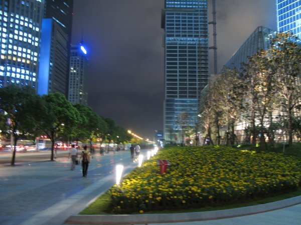Pudong promenade