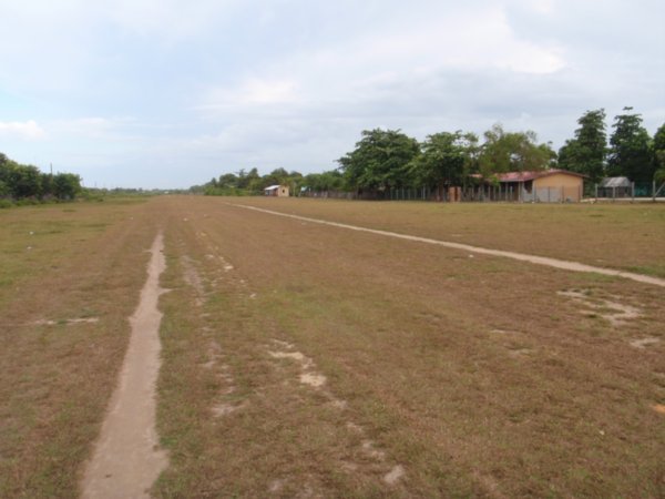 The airstrip/football field