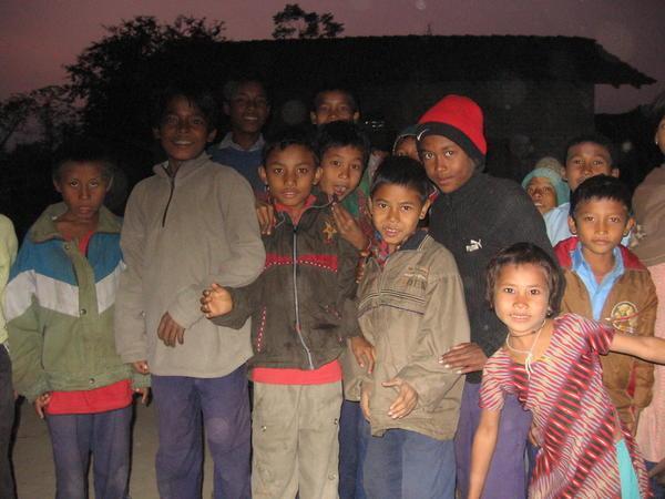 Village Kids in Mandi