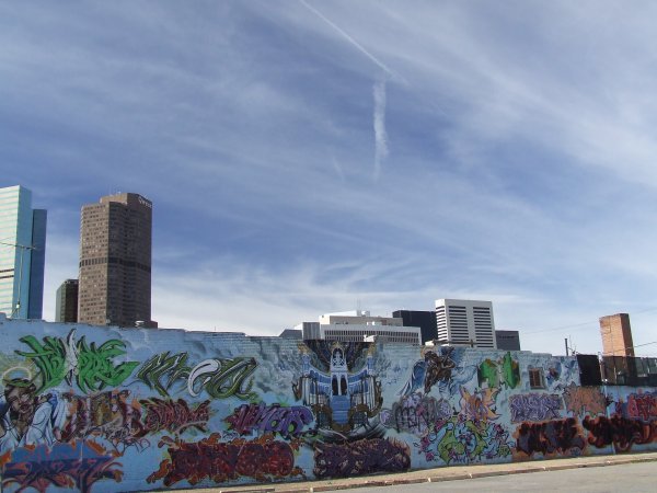 Graffiti & Wolkenkrabbers