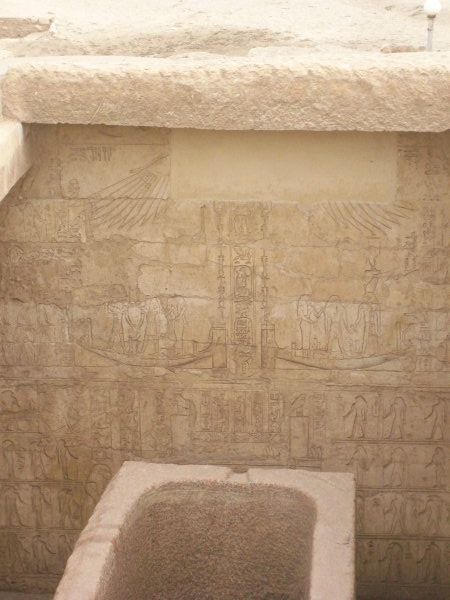 Reliefs in nobles tomb - Tanis