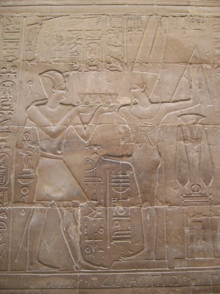 Reliefs, Luxor Temple