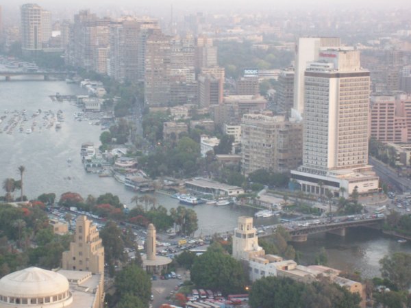 Along the Nile River, Giza