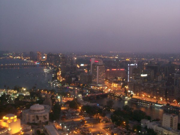 Giza at night