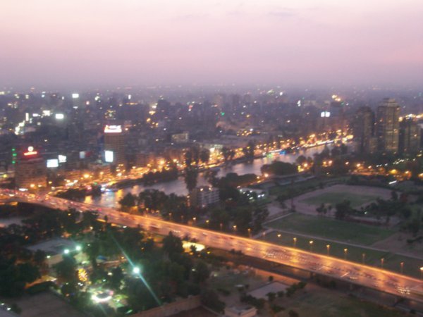 Flashing lights Cairo