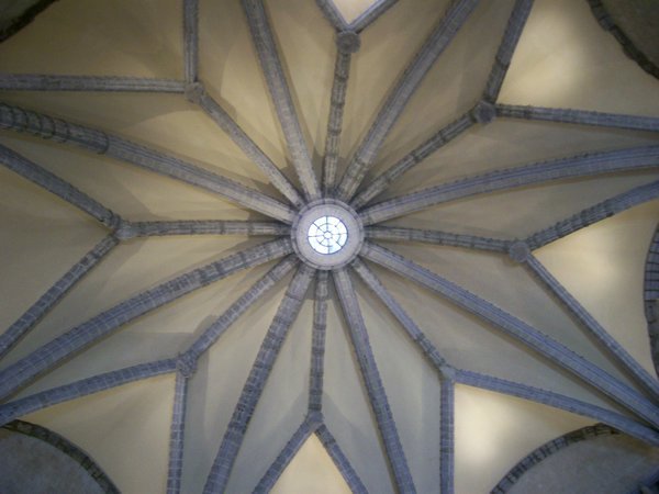 Ceiling of a room in the castle