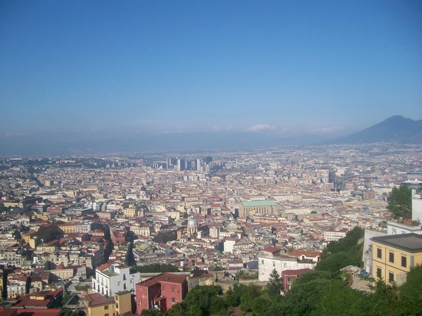 Arial View of Napoli