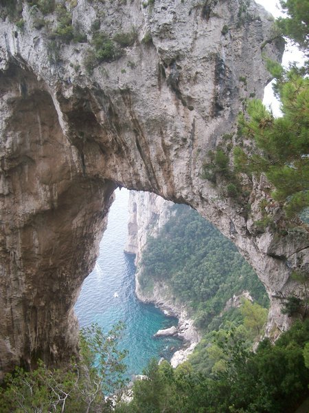 Finally, the natural arch!
