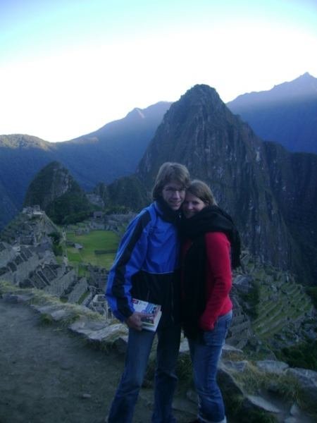 Marcel und ich. Und Machu Picchu.