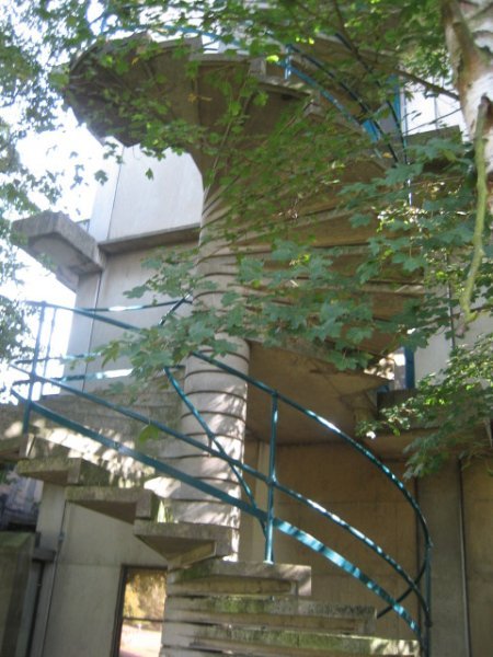 concrete spiral staircases
