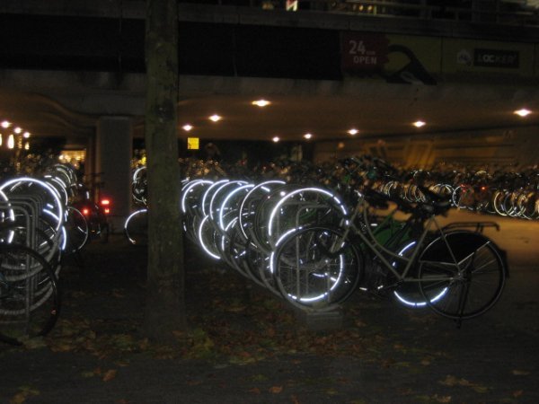these bike parks were everywhere!