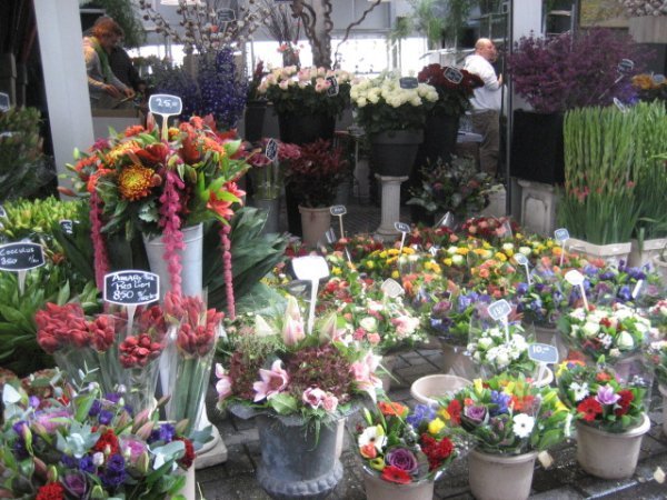 the famous bloemenmarkt