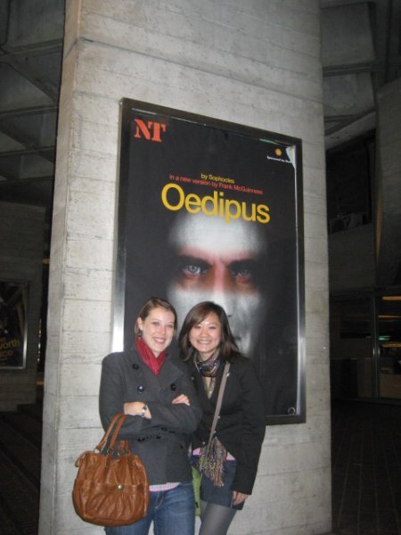 Jillian and me after Oedipus!