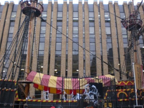 the Golden Hinde