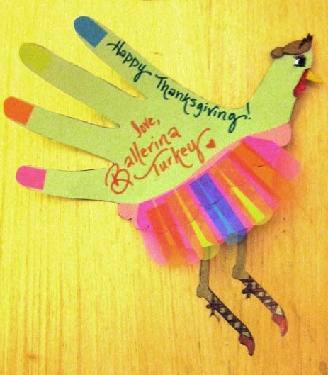 Ballerina Turkey, by yours truly