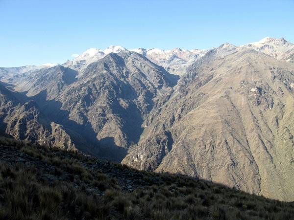 From near pass above Miña