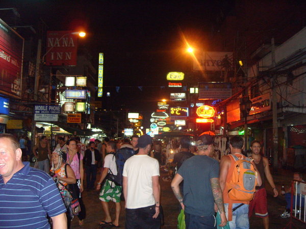 Khao san rd by night