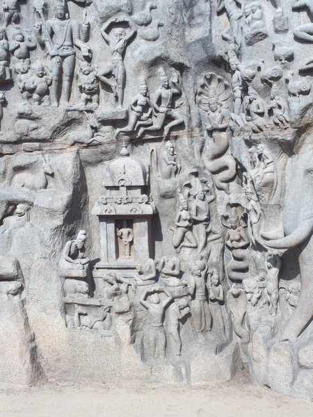 Many carvings