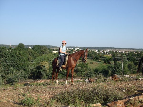 Sarah on horse