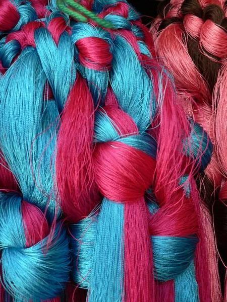 Beautiful Threads used in Braids