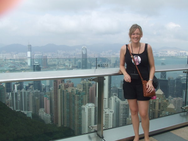 Me at the top of the Peak!