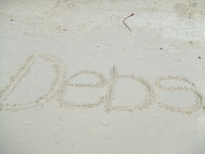 Name in the Sand!!