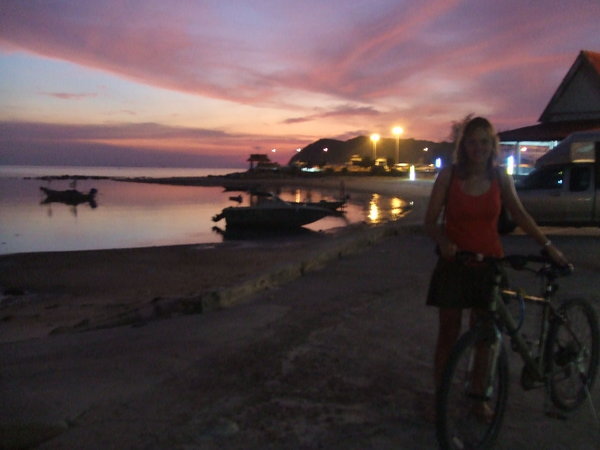 After the most horrendus Bike Ride Ever - Beautiful Sky Though!!