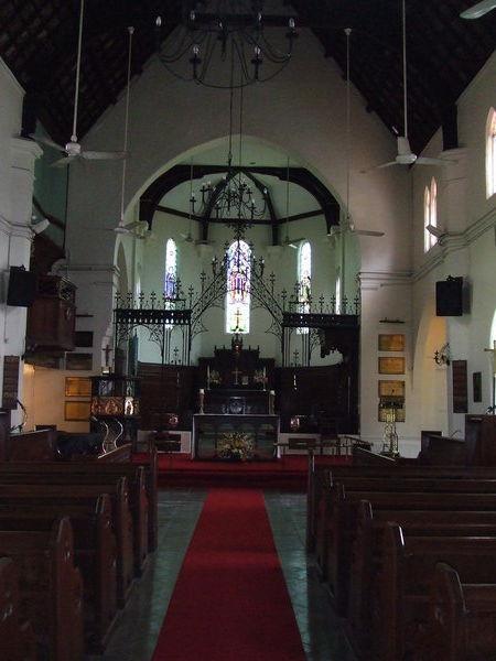 Inside St Mary's Church