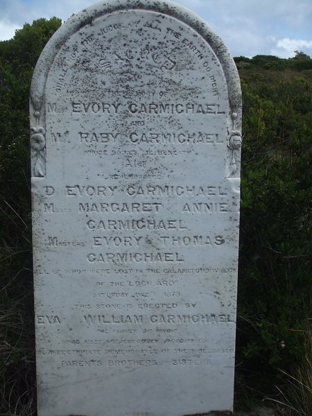 Loch Ard Cemetry - Eva Carmichael's Family Grave!!!