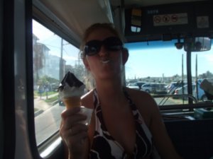 Kirsty and Ice-Cream!!!