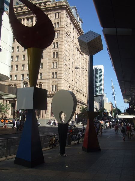 Statues in Brisbane City centre!!