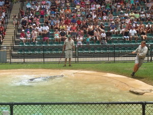Death Roll at the Croc Show!!!