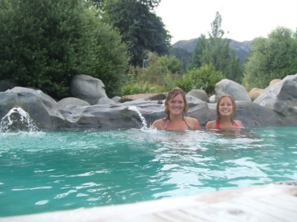 Relaxing in the Rock Pool......Mountain View in the Background!!