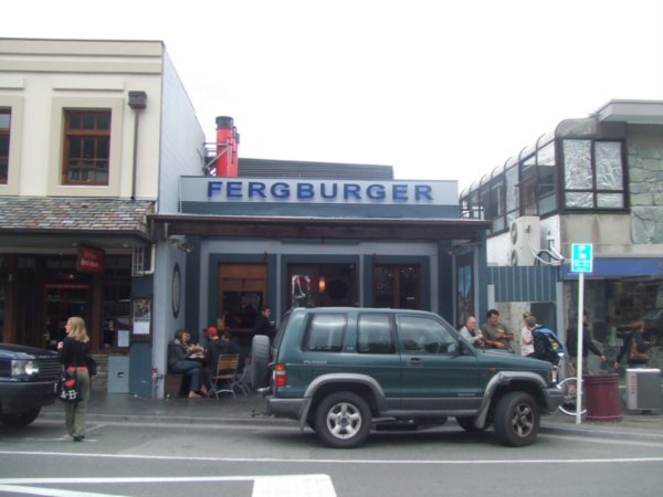 Fergburger....The only place to get a burger in Queenstown!!!