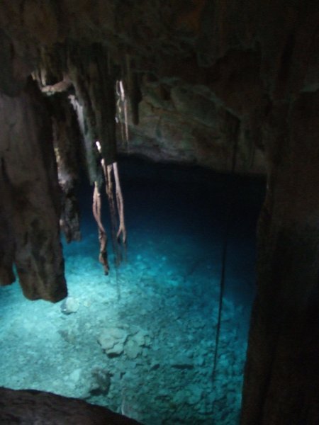 Cenote from above!!