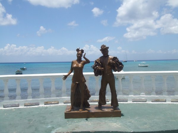 Statues on the water front!!