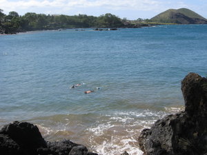 snorkeling Ahihi Bay