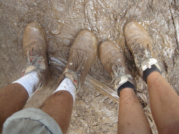 wee bit muddy