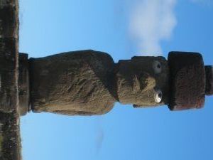 moai with eyes