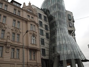 interesting architecture in Prague